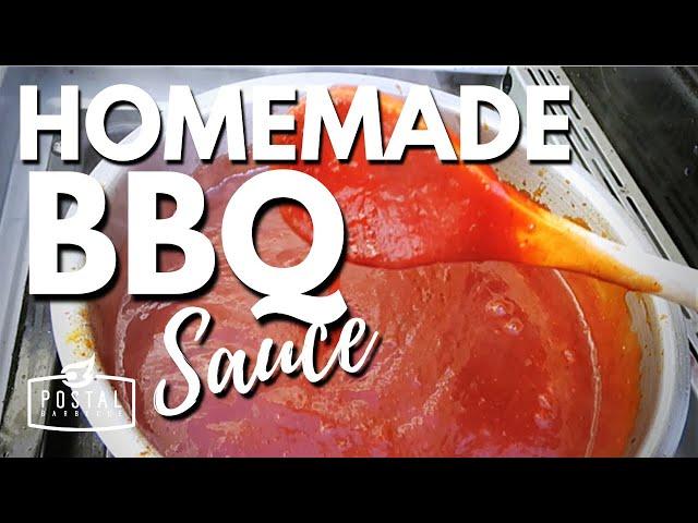 Easy Barbecue Sauce Recipe - The Best Homemade BBQ Sauce ever