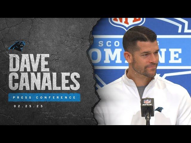 Dave Canales NFL Combine Press Conference