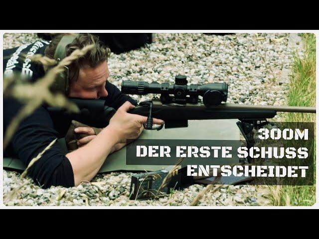 300m Challenge - Nur ein Versuch! Was können SetUp und Schütze - Standard Jagdgewehr auf 300m