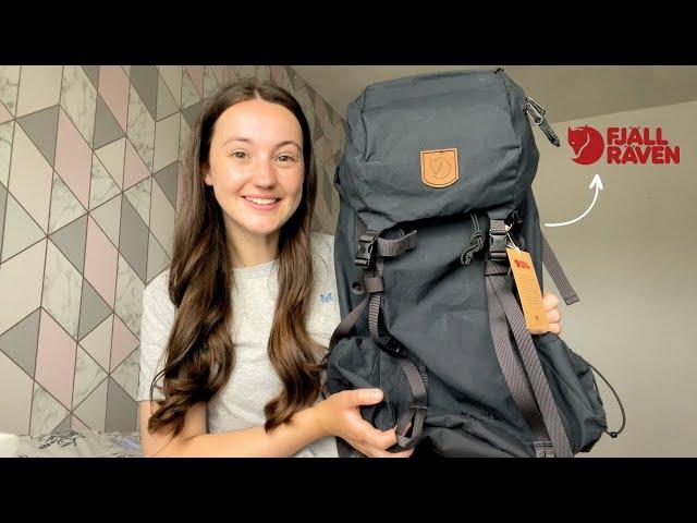 I've chosen my backpacking bag for travelling | Fjallraven Kajka 35L & Hip Coast Bag 