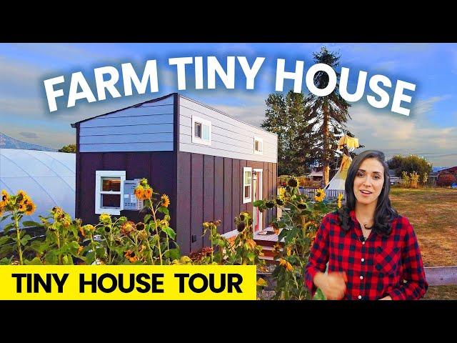 Is the most exquisite FARM TINY HOUSE we have seen? Tiny House & Airbnb Tour