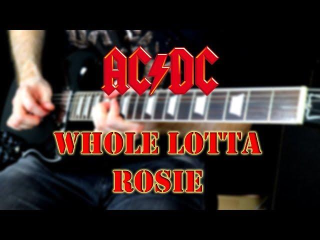 AC/DC - Whole Lotta Rosie - Guitar Cover by SRGuitar