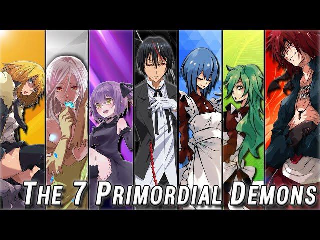 The 7 Primordial Demons, Strongest Beings ( LIGHT NOVEL SPOILERS) | Tensura Explained