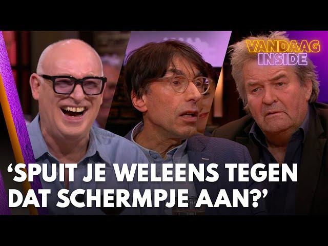 René zag gesprek bij Bar Laat: 'Hij wou eigenlijk vragen: Spuit je weleens tegen dat schermpje aan?'