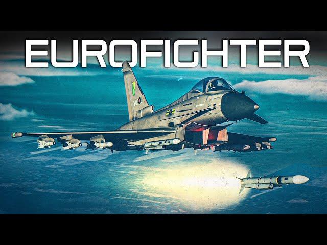 F-16C Viper Vs Eurofighter Typhoon BVR Engagement | Digital Combat Simulator | DCS |