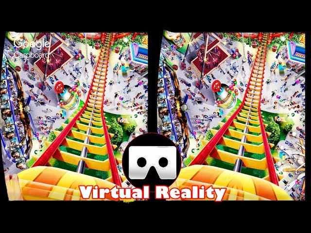 3D Roller Coasters - VR Virtual Reality Vídeo Google Cardboard VR Box