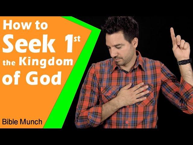 Seek First the Kingdom of God | How to Put God First | Matthew 6 33 & Haggai 1 | Bible Devotional