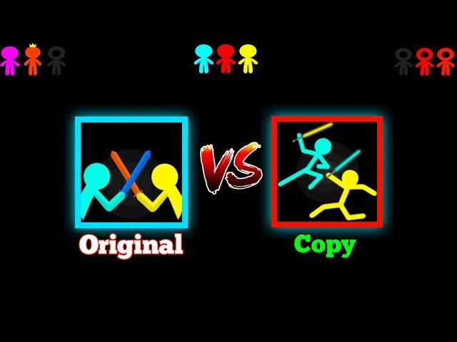 SUPREME DUELIST STICKMAN   original vs copy  #animation #funnyvideo #short @alanbecker