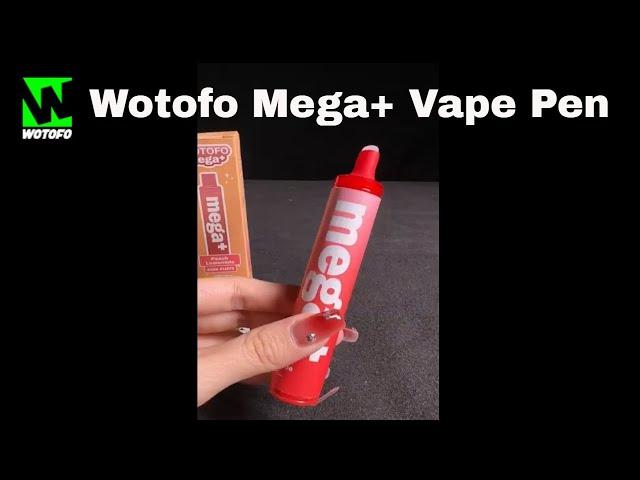 WOTOFO | Mega+ Vape Pen unboxing