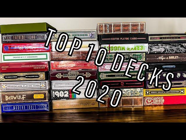 Top 10 Playing Card Decks from 2020 - The Card Guy