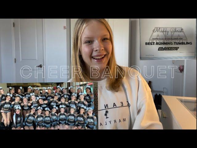 CHEER BANQUET VLOG  | Madison Crist