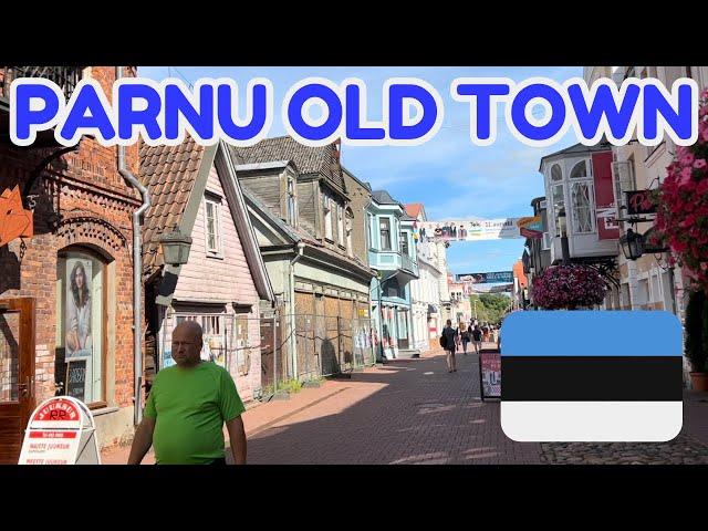 ️ Summer in PARNU Old Town!  Exploring the Summer Capital of Estonia! ️