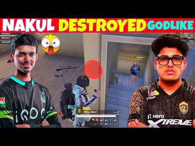 SouLNAKUL 1v4 GodLike  SiD Reaction On 1V4  SouL Vs GodLike  MANYA Op 1v2  SouLRONY SOULPANDA