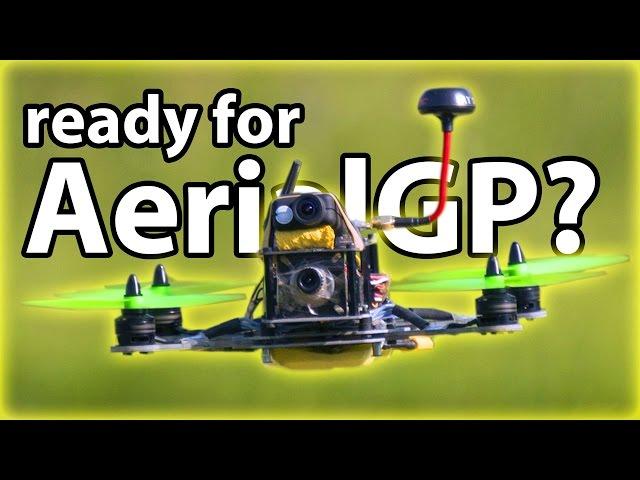 AerialGP Drone racing training Prometreus, Hover82, RCFox and RCSchim