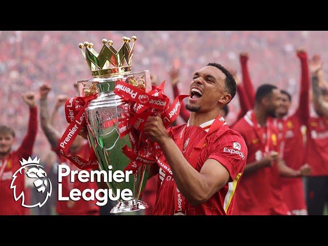 Trent Alexander-Arnold's emotional farewell to Liverpool at Anfield | Premier League | NBC Sports
