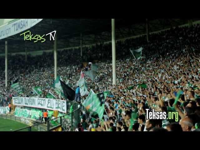 Bursaspor - Beşiktaş tribün görüntüleri | Teksas.org