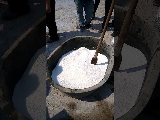 ANFO mixing for Rock blasting