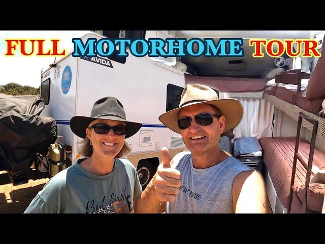 FULL tour of our WINNEBAGO. Episode 88 || TRAVELLING AUSTRALIA IN A MOTORHOME