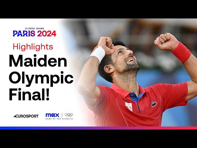 Dominant Novak Djokovic cruises into Olympic men's tennis final  | #Paris2024 #Olympics