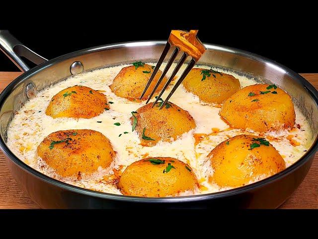 Don't fry potatoes until you see this recipe! Delicious and easy in 10 minutes!