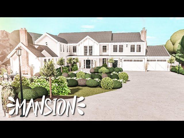 Cheap Mansion Bloxburg (SLOW) *WITH VOICE*