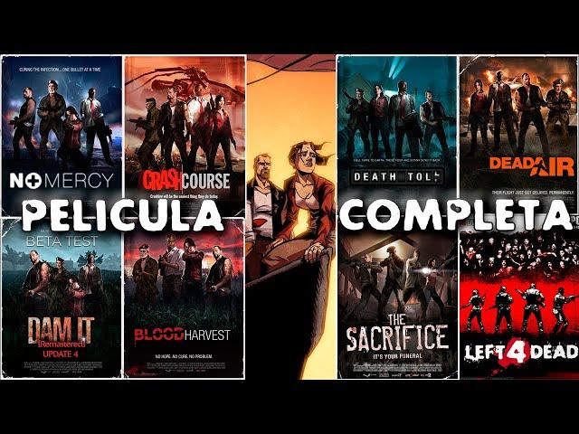 LEFT 4 DEAD LA HISTORIA COMPLETA SIN CABOS SUELTOS Y CON FINAL FELIZ | 100% CANON | 2022 |