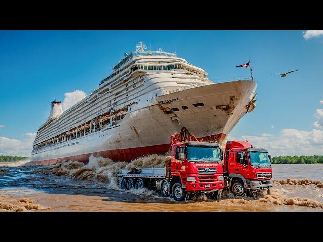 Extreme Dangerous Transport Skill Operations Oversize Truck | Biggest Heavy Equipment Machines #5