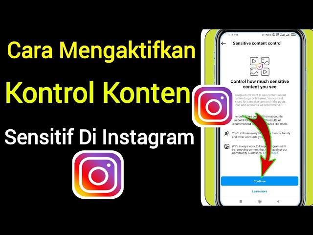 Pengaturan Kontrol Konten Sensitif Instagram 2022 | Konten Sensitif 18 Instagram