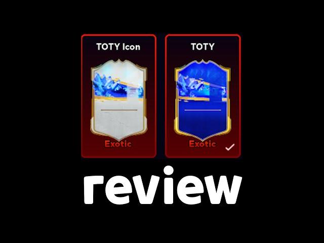 Super League Soccer - TOTY Cards review..