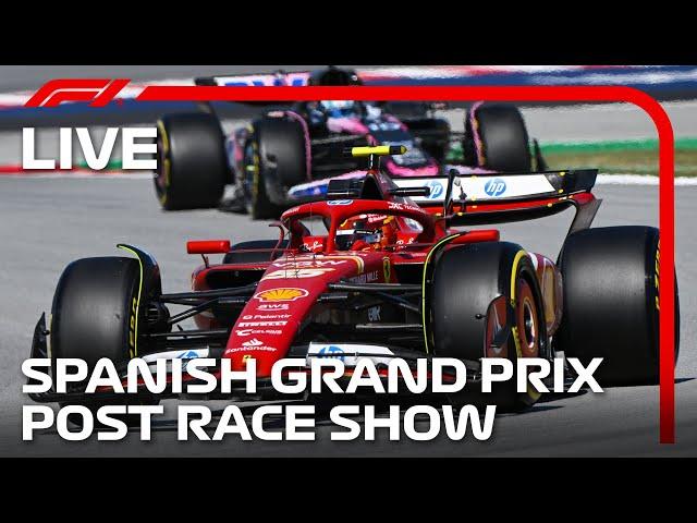 LIVE: Spanish Grand Prix Post-Race Show