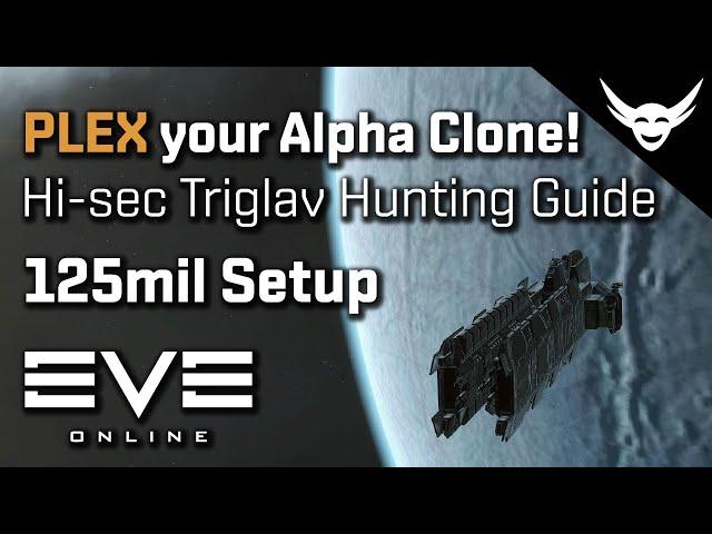 EVE Online - Solo Alpha Clone Triglavian hunter Naga guide (50-100mil/h)