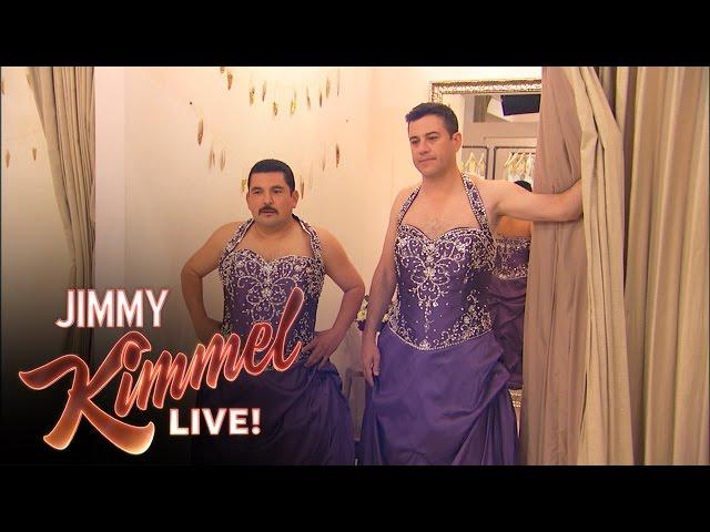 Bachelorette Kaitlyn Goes Wedding Dress Shopping with Jimmy and Guillermo