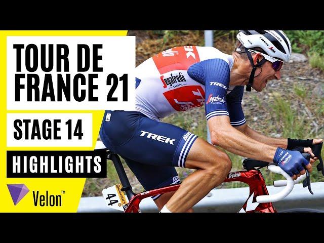 Tour de France 2021: Stage 14 Race Highlights