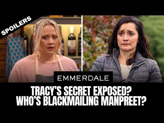 Emmerdale Spoilers: Tracy’s Secret Struggles & Manpreet’s Mysterious Blackmailer EXPOSED!