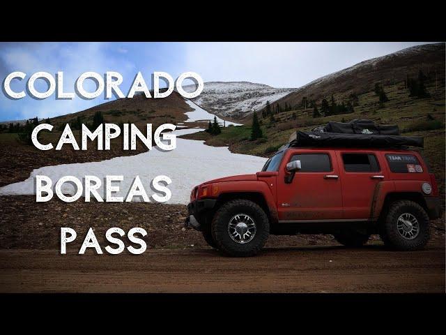 Colorado Camping Boreas Pass