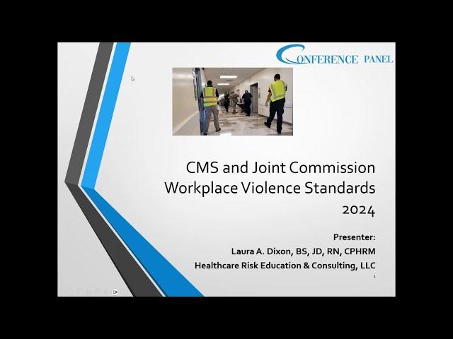 CMS and Joint Commission Workplace Violence Standards for 2024