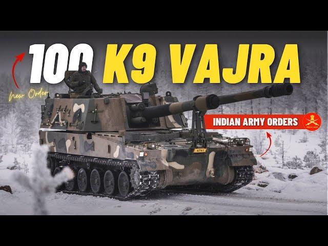 Indian Amy 100 K9 Vajra Orders, India SFDR Final Test, Zorawar Firing Trials | Defence Updates #2544