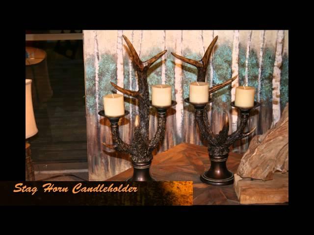 Uttermost Stag Horn - 19204 - Antler Candleholders