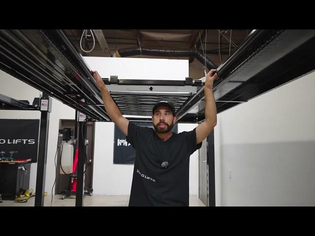 Halo Lifts Pro Model  4 Post Car Lift 9,000lbs HL9K-PRO & HL9k-PROXL Walk Through