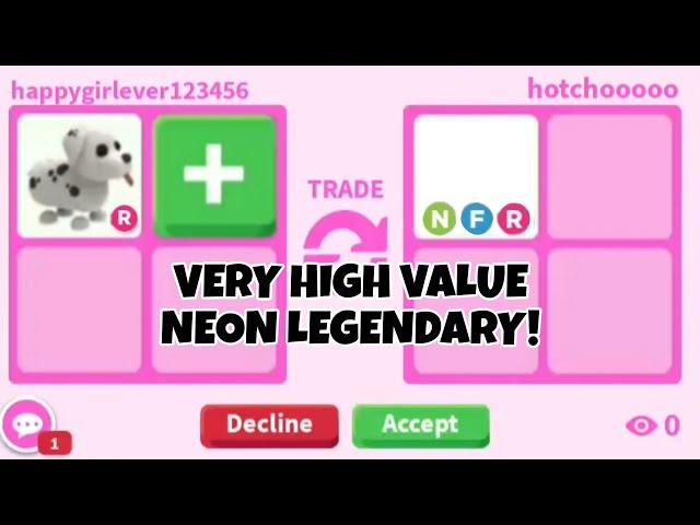 HUGE WIN! I GOT A VERY HIGH DEMAND OUT OF GAME NEON LEGENDARY JUST For DALMATIAN+ HUGE WIN FOR COW