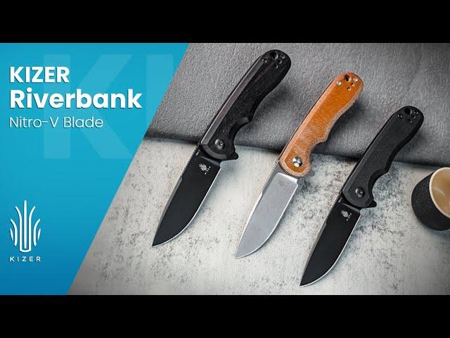 Kizer Knives New EDC Gear Riverbank 3 Vairants to Choose