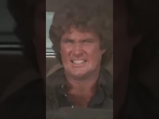 Knight Rider's most painful scene  #knightrider #shorts