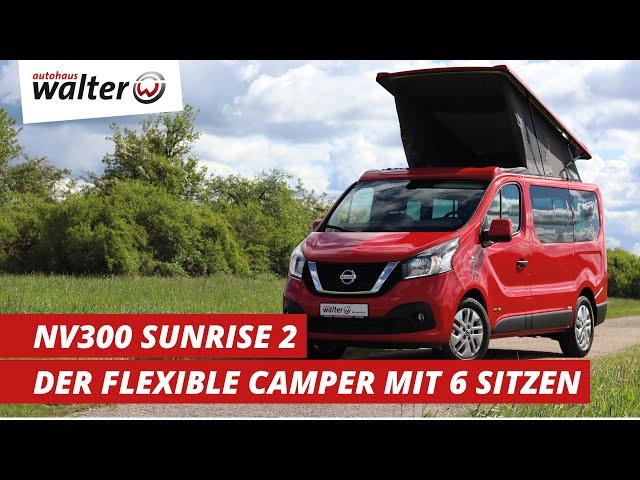 Nissan NV300 Sunrise | Familienvan, Camper, Transporter | Der Bus mit maximaler Flexibilität