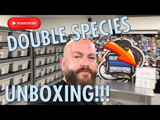 UNBOXING TWO DIFFERENT SPECIES AT BLUE LINE MORHS HQ!!