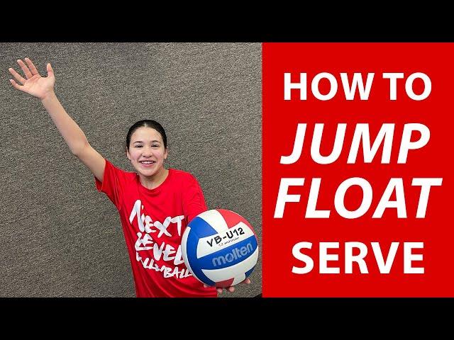 How to Jump Float SERVE