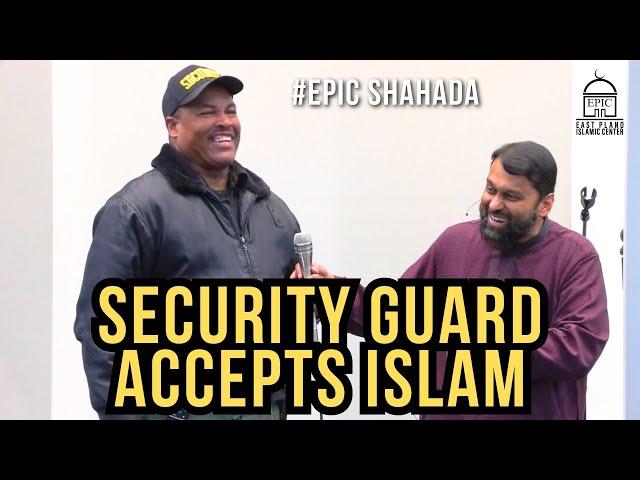 Security officer Accepts Islam while working at the Masjid | Shaykh Dr Yasir Qadhi