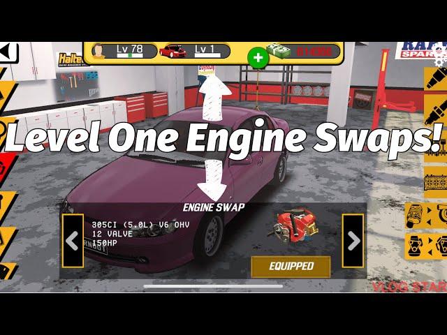 How to Engine Swap at LEVEL ONE in Burnout Masters!