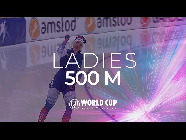Angelina Golikova (RUS) | 1st place Ladies 500m | World Cup Nur-Sultan 2019 | #SpeedSkating
