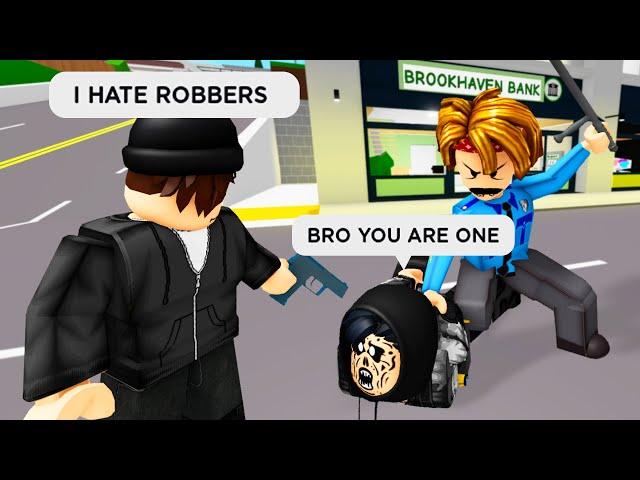 THE GOOD ROBBER    (ROBLOX Brookhaven RP - FUNNY MOMENTS)