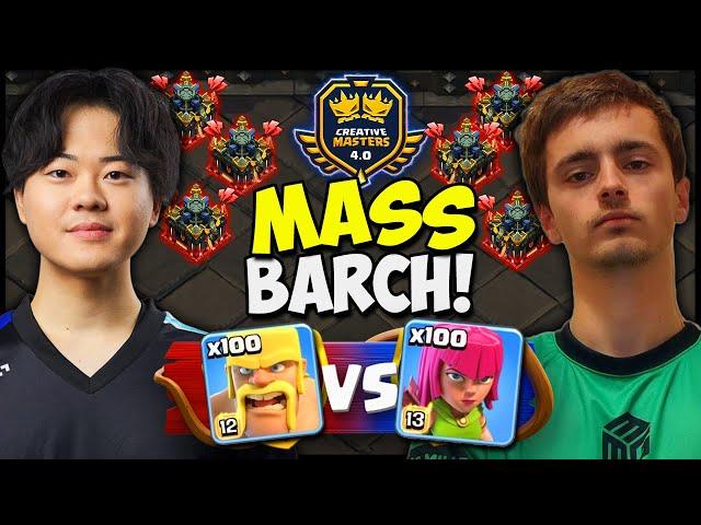 Gaku is BACK in the Creative Masters Series with 100 BARCH ...